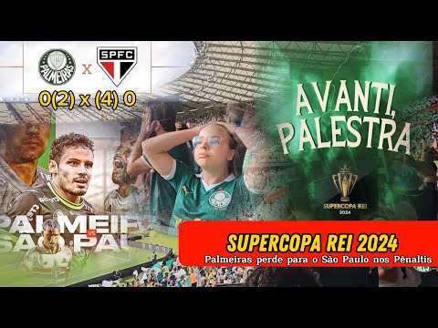 DIRETO DO MINEIRÃO | SUPERCOPA REI Palmeiras (2) 0x0 (4) São Paulo