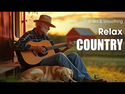 【Country Relax 101】Soft Country Guitar for a Walk Through Autumn Leaves