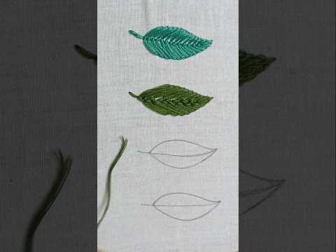 Cretan Stitch #lifewiththreads #leafstitch