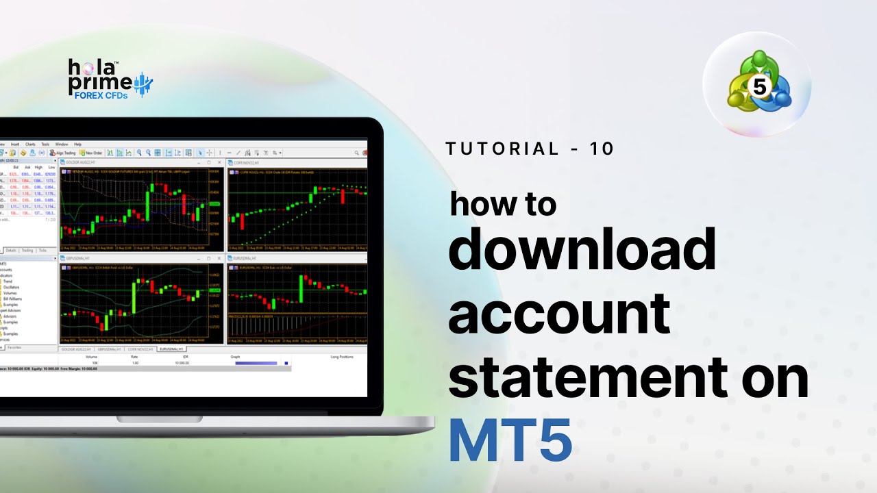 So laden Sie einen Kontoauszug in MetaTrader 5 herunter | Eine einfache Anleitung