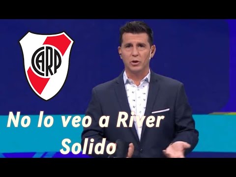 Hernan Castillo: "No lo veo a River Sólido en esta Copa Libertadores"