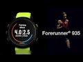 GARMIN Armband Forerunner 935 Silikon Schwarz