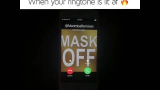 WHEN YOUR RINGTONE IS LIT AF BY MARIMBA REMIX