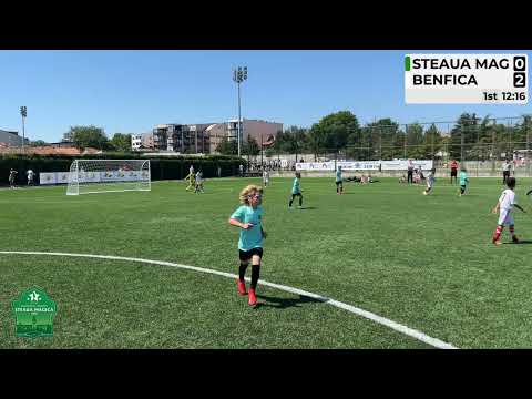 2022-06-19. Steaua Magica 2013 - Benfica Lisabona (1-3). Semifinala  DRAGAN MANCE CUP - Serbia 2022