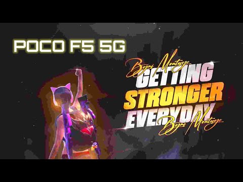 POCO F5 5G AFTER 1 MONTH BGMI MONTAGE 🔥🔥 || POCO F5 5G || ONLY CLUTCHES ||