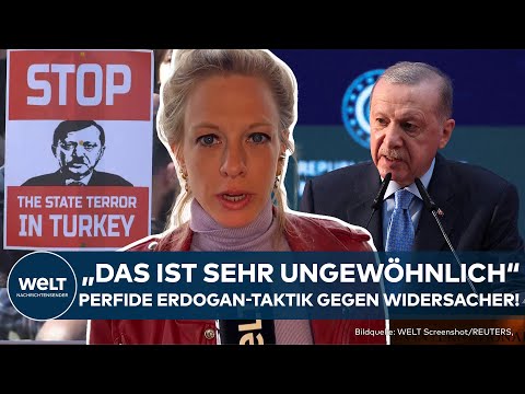 TÜRKEI: Wasserwerfer! Tausende fordern Rücktritt von Erdoğan nach Festnahme von Ekrem İmamoğlu