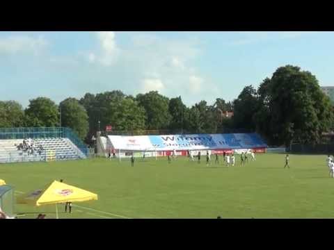 Bramka Wojtasiaka na 4:0. Błękitni Stargard - Warta Poznań 4:0 (1 czerwca 2014 r.)