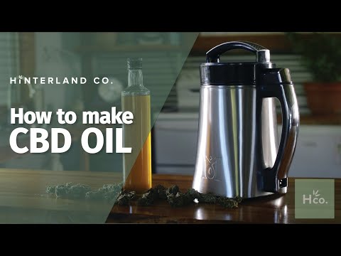 How to Make CBD Oil at Home