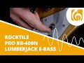 Rocktile Pro RB-400R Redneck E-Bass Red Sunburst thumbnail 12