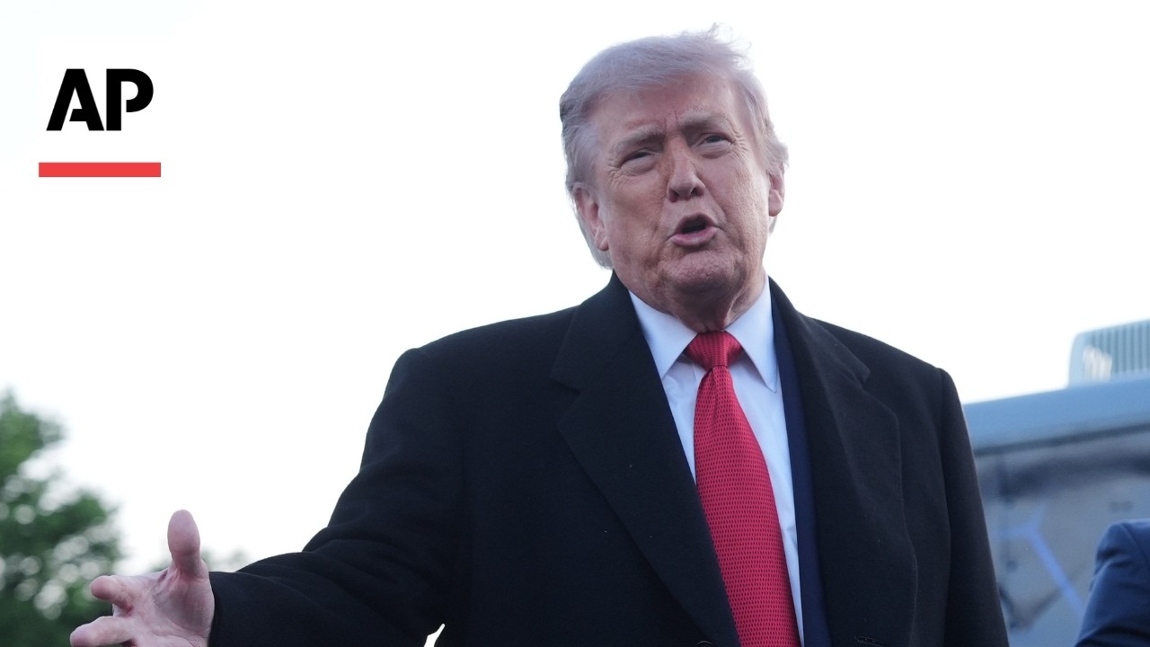 Video | Trump says Iran wants a deal to end the war 'more than I do'