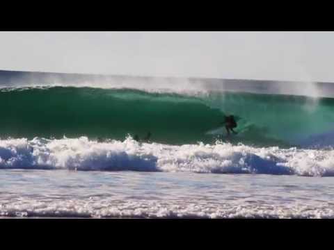 Ideal conditions firing at South Stradbroke Island