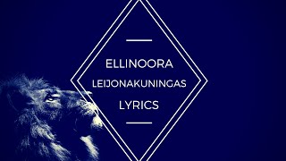 Ellinoora - Leijonakuningas LYRICS