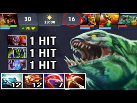 OMG -31 ARMOR 1 SHOT KILL 7.21 Imba Tidehunter Carry Like a Pro Epic Comeback Gameplay WTF Dota 2