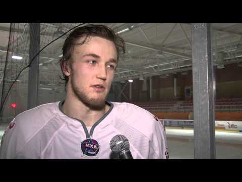 Ozolnieki/Monarch - DinamoJuniors (4:3) PLAY OFF pēcspēles intervijas (01.03.2014)