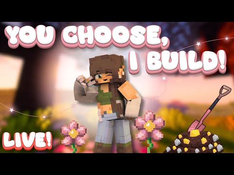 YOU CHOOSE, I BUILD 🔴 Cozy Building Livestream