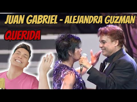 Reaccion / reaction JUAN GABRIEL Y ALEJANDRA GUZMAN * QUERIDA * EN VIVO Por Adry Vachet Vocal Coach