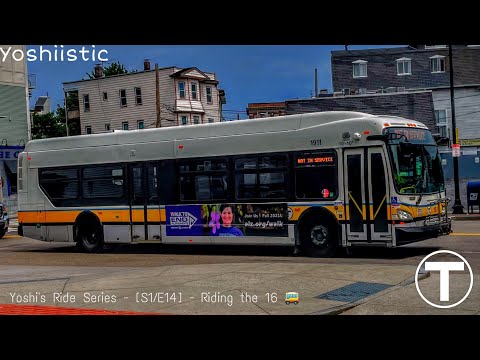Nancy’s Tour | Yoshi's Ride Series {S1-E14} - Riding the 16 🚌 - {MBTA}