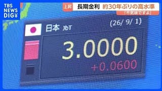 🇯🇵【日本に異変】長期金利がついに3％突破…「金利のある時代」で生活はどう変わる？