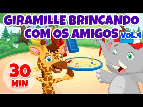 Giramille Brincando com os Amigos Vol. 4 - Giramille 30 min | Desenho Animado Musical