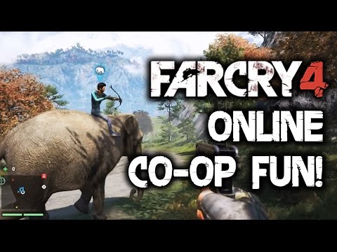 Far Cry 4 Coop Multiplayer Gameplay Walkthrough: ONLINE FREE ROAM! FUNNY MOMENTS! Funtage!