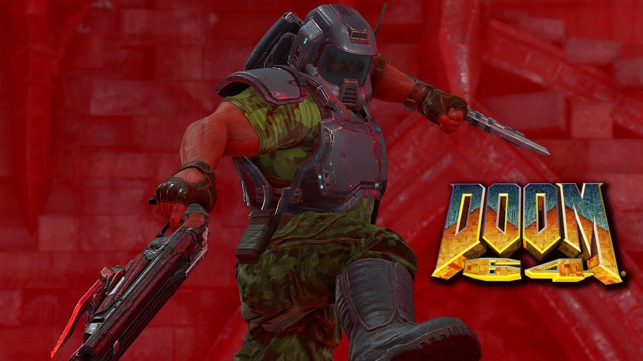 Doom Eternal Cutscenes as Doom 64 Guy