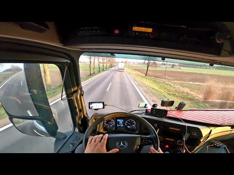 European Trucking POV: Driving Through Białystok, Poland
