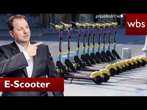E-Scooter & Recht: Anwalt Solmecke klärt die wichtigsten Fragen! | Kanzlei WBS