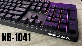 LTC NB1041 Nimbleback 104 Keys Mechanical Keyboard Review, Unboxing & Sound Test!