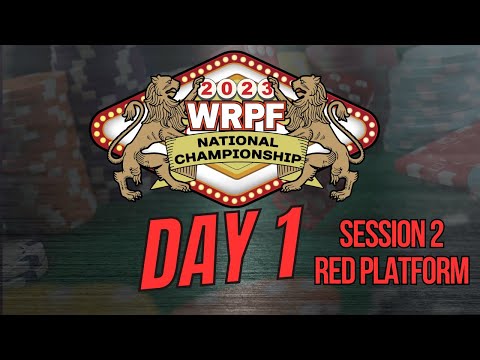 WRPF Professional Powerlifting Championship - 2023 National Championship - Day 1 - Session 2 - Red