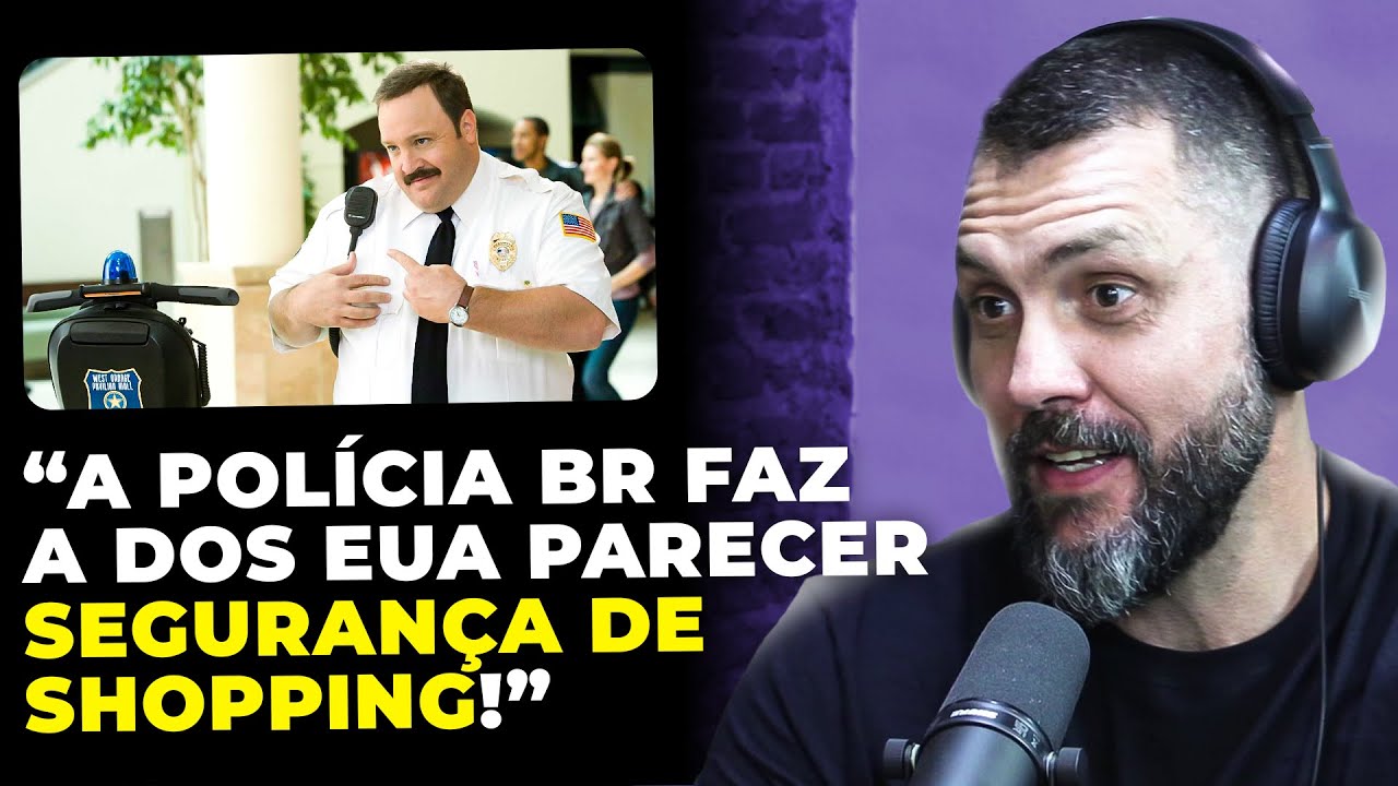 A DIFERENÇA ENTRE A POLÍCIA BR E AS GRINGAS (com Eduardo Betini) | PODCAST do MHM