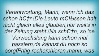 Reinhard Mey - Was In Der Zeitung Steht Lyrics
