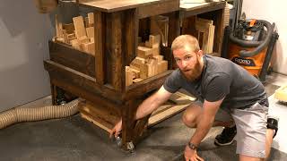 2022 One Car Garage Woodworking Workshop Full Tour