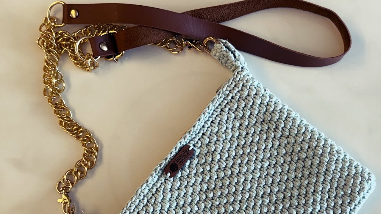 Crochet Bag with Fantasy Relief Stitch | Complete Step by Step!