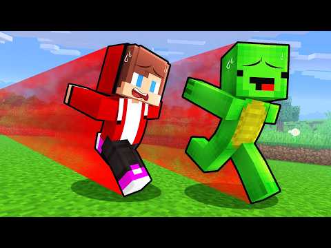 Mikey and JJ Are Running FOREVER in Minecraft (Maizen)