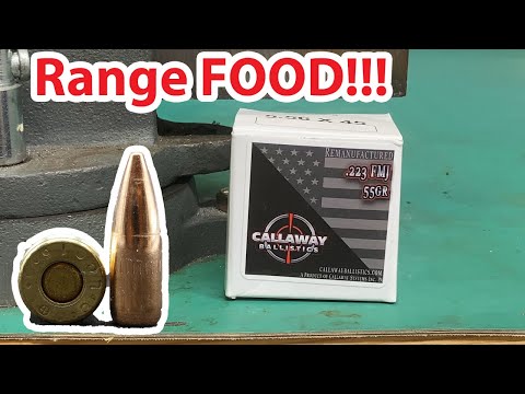 .223 Remington, 55gr FMJ, Callaway Ballistics Remanufactured