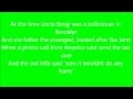 Streets of New York with lyrics/ Wolfe tones