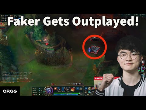 Faker Gets OUTPLAYED By This Corki In Korean Solo Queue!!