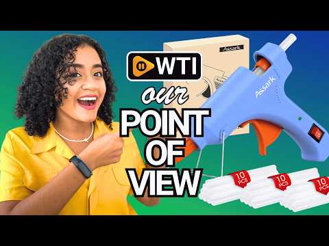 30W Mini Hot Glue Gun Kit with 30 Glue Sticks - WTI product video review