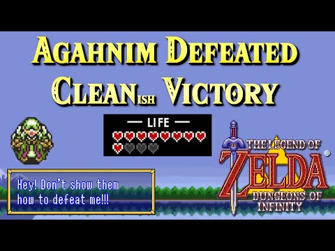 A pretty clean Agahnim Kill! | Only lost 3 hearts | Zelda: Dungeons of Infinity