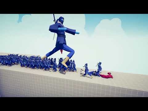 100x NINJA + GIANT vs EVERY GOD   TABS  Totally Accurate Battle Simulator 2024