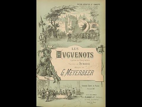 Meyerbeer:   Les Huguenots   -   Non lungi dalle torri... Bianca al par  -  Giuseppe Morino, tenore
