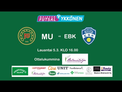 MU - EBK, 5.3.2022, Naisten futsal ykkönen