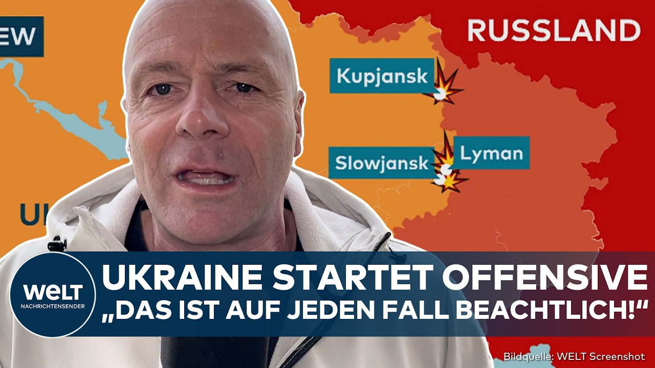 PUTINS KRIEG: Ukraine gelingt Offensive! Armee prescht vor! Russland an Front in der Klemme