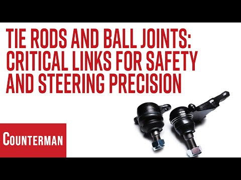 Part of a video titled Tie Rods and Ball Joints: Critical Links for Safety and Steering Precision