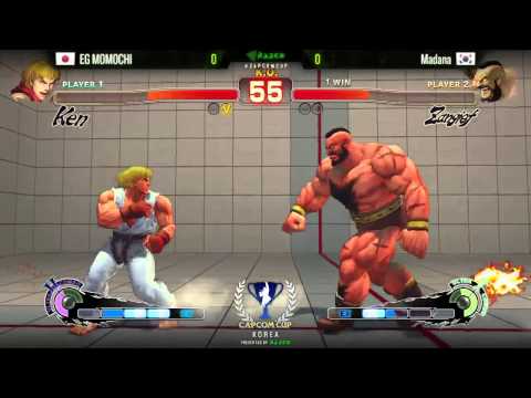 SSF4AE EG Momochi vs Madana - CAPCOM-Cup Asia Korea Qualifiers