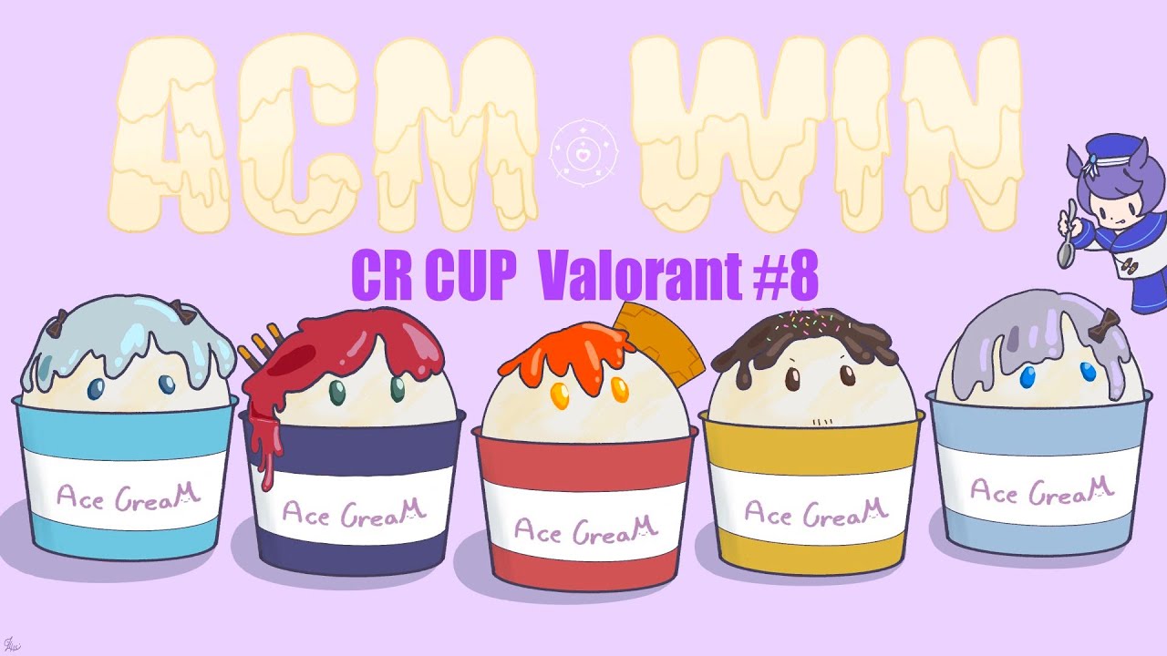 【VALORANT】CRSCRIM3日目！！ えーすくりーむWIN #ACMWIN【ローレン・イロアス/にじさんじ】