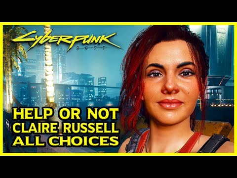 Cyberpunk 2077 - Help Or Not Claire, The Beast In Me Side Job (All Choices)