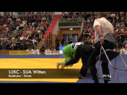 1. Bundesliga, 3.KT 2015, 6. Kampf Bulekulov - Strote 90kg