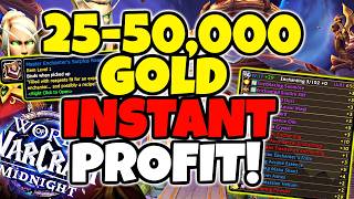 The Setup That Makes Profit INSTANTLY & Keeps Making You Gold Later - WoW Midnight Goldmaking