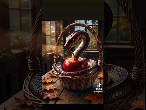 POV: You pick a healthy snack and it picks you back 🍎🐍#subscribe #shorts #viral #trending #funny